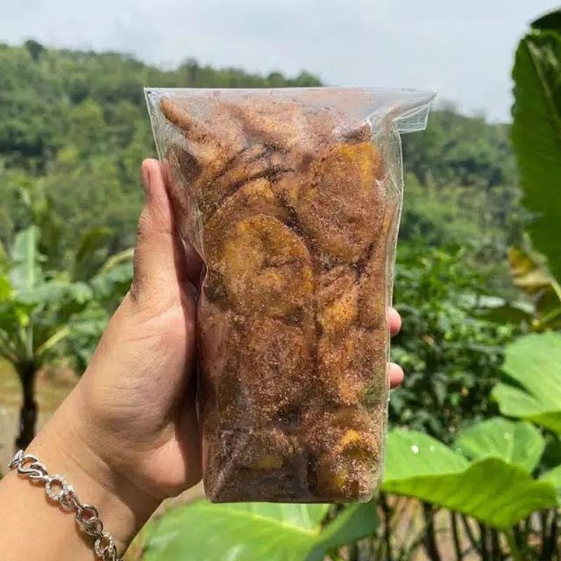 

chao pisang coklat Bubuk