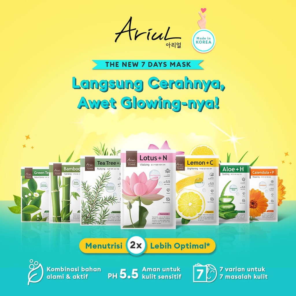 ARIUL 7 Days Mask (New)