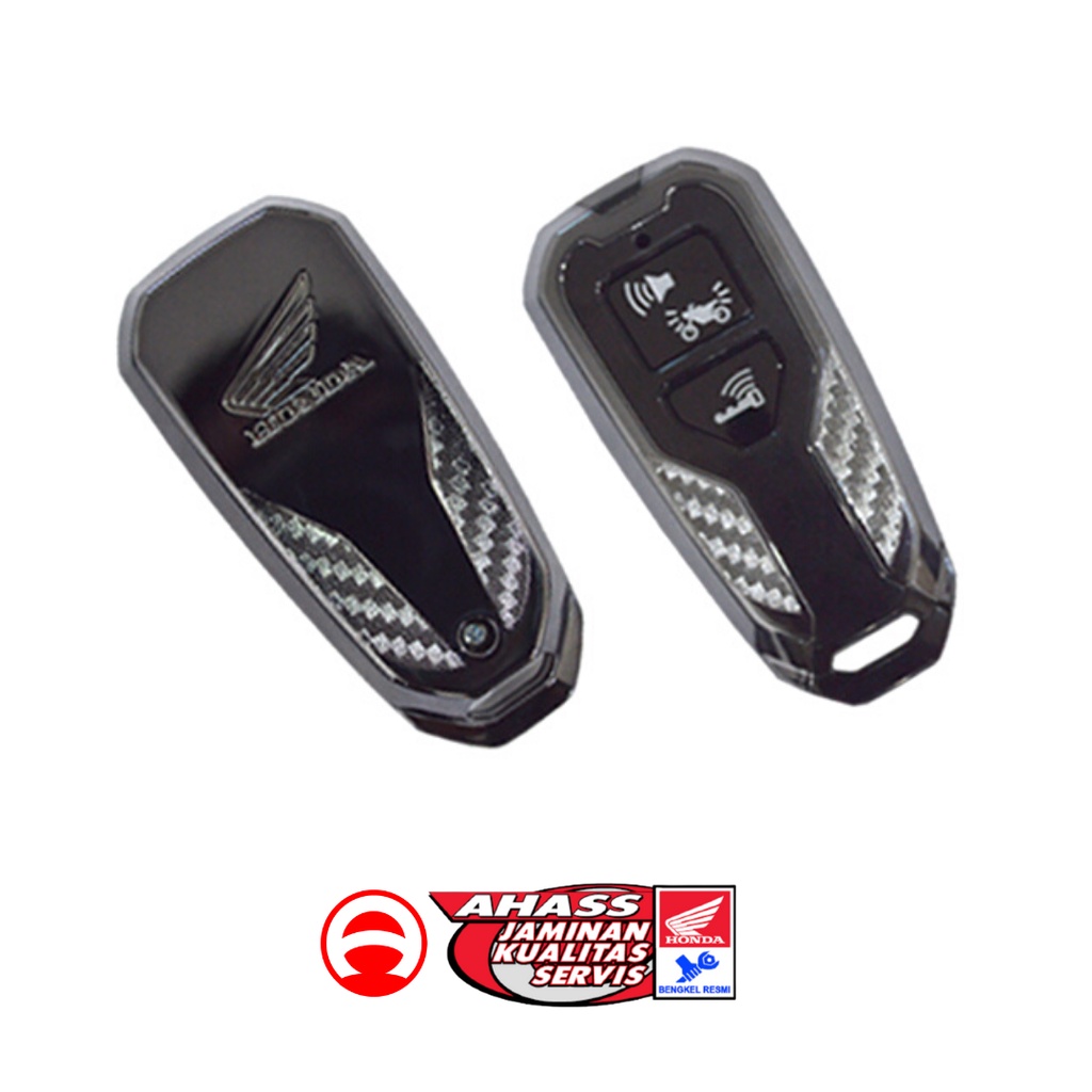 Aksesoris Smart Key Remote Cover Hitam Honda PCX 160 & Vario 160 2022 2023 Original Honda