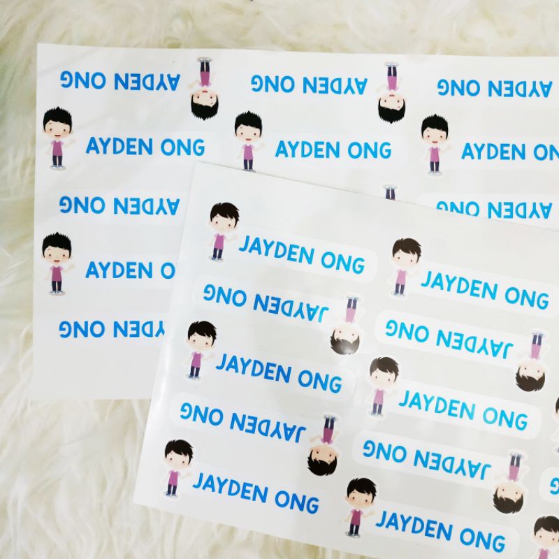 

Multipurpose label | label nama anak waterproof