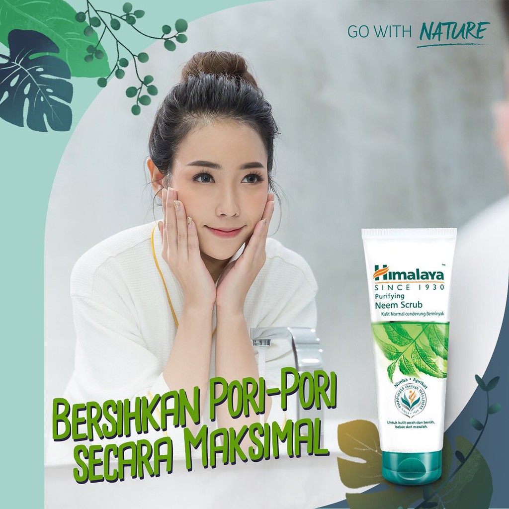 ⭐ BAGUS ⭐ HIMALAYA PURIFYING NEEM SCRUB  50 / 100ml | Lulur Wajah