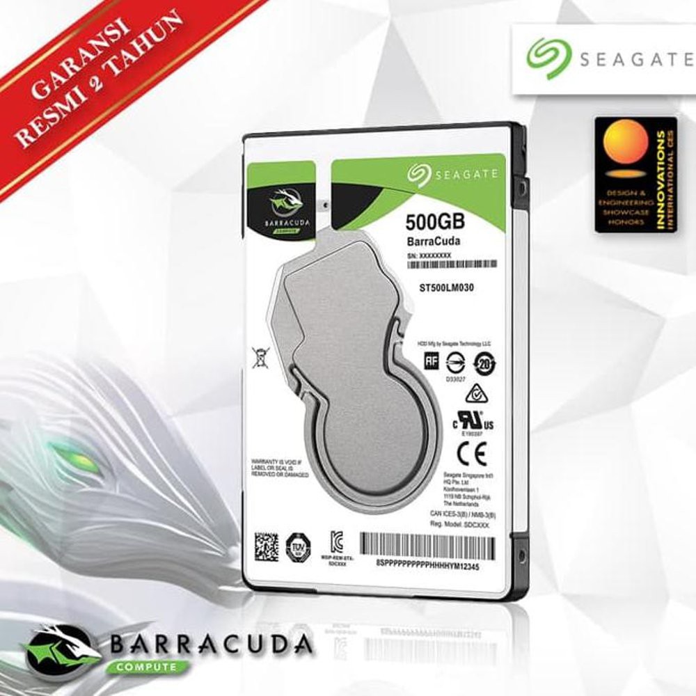 Promo Hot Seagate Laptop Barracuda 500Gb 2 5  Hdd Hd Hardisk Harddisk Internal Keren Murah
