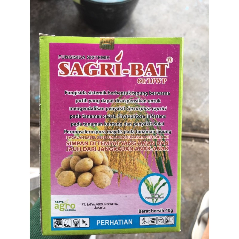 fungisida sistemik sagri bat sagribat ukuran 40 gram