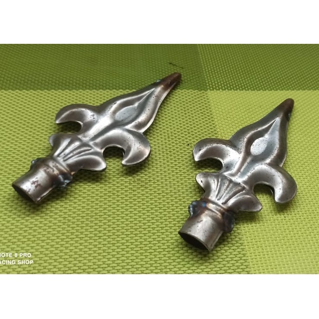 tombak pagar besi plat model keraton