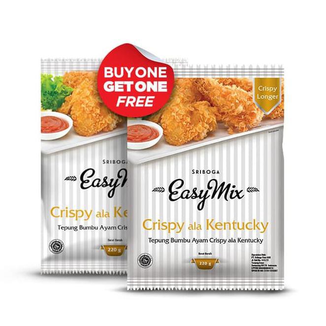 

BM0Z SRIBOGA EASYMIX CRISPY KENTUCKY - 220G (BUY 1 GET 1) VNXL