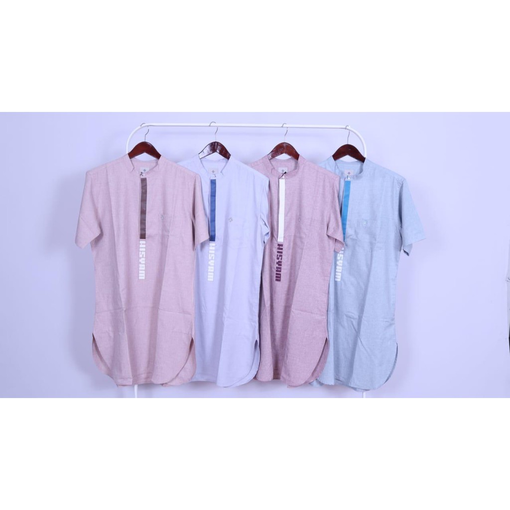 HISYAM BAJU KOKO PAKISTAN KURTA PRIA ART 357 + FREE TOTE BAG