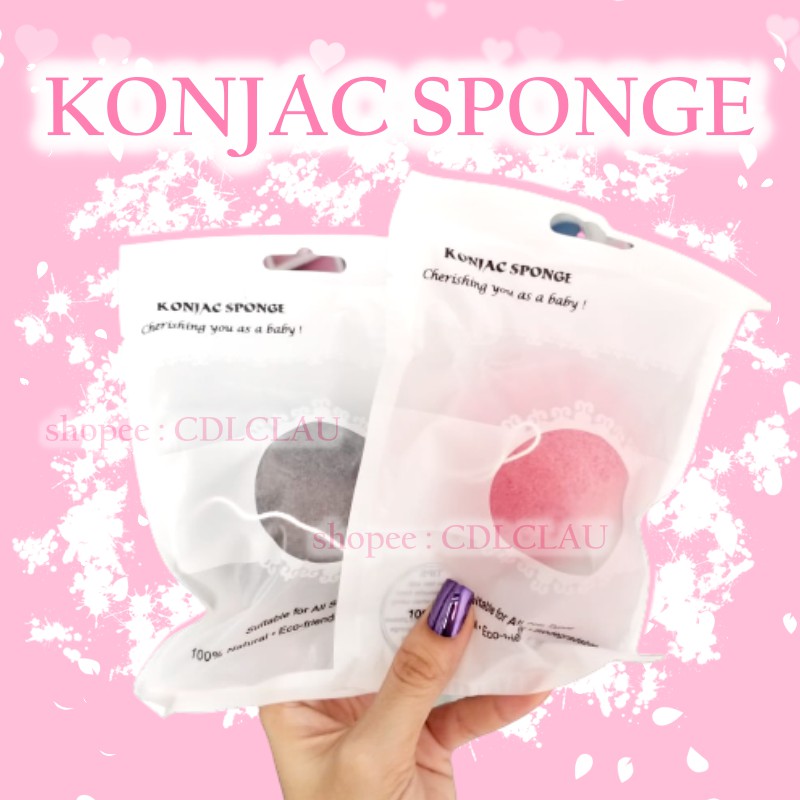 KONJAC SPONGE 100% NATURAL