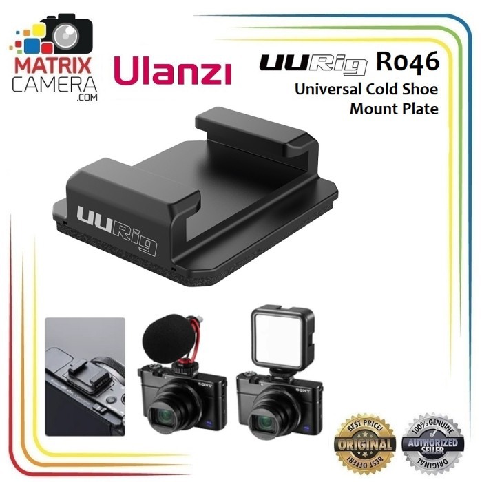 Jual Ulanzi UURig R046 Universal Cold Shoe Mount Plate Shopee Indonesia