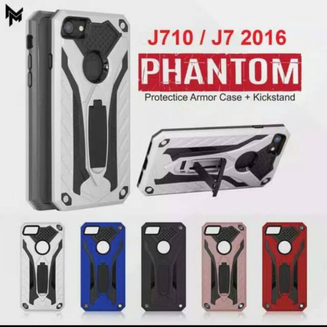 Hardcase Phantom Protective Armor Kickstand Samsung J2 Core, J4, J6, J8/A6+, J6+