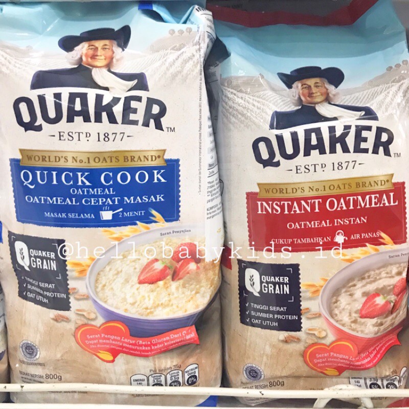 

Quacker oat instant / quick cook 800gr