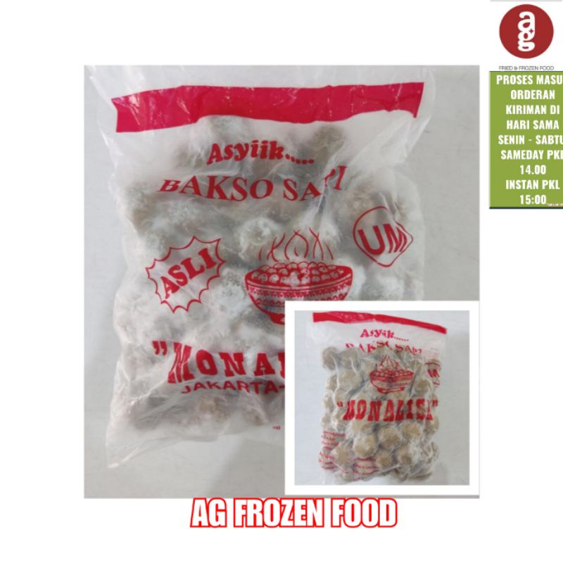 

Monalisa Baso Sapi (M)/(UM) isi 100 pcs / ECER isi 50pcs