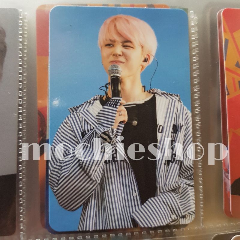 jimin photocard dvd wingstour