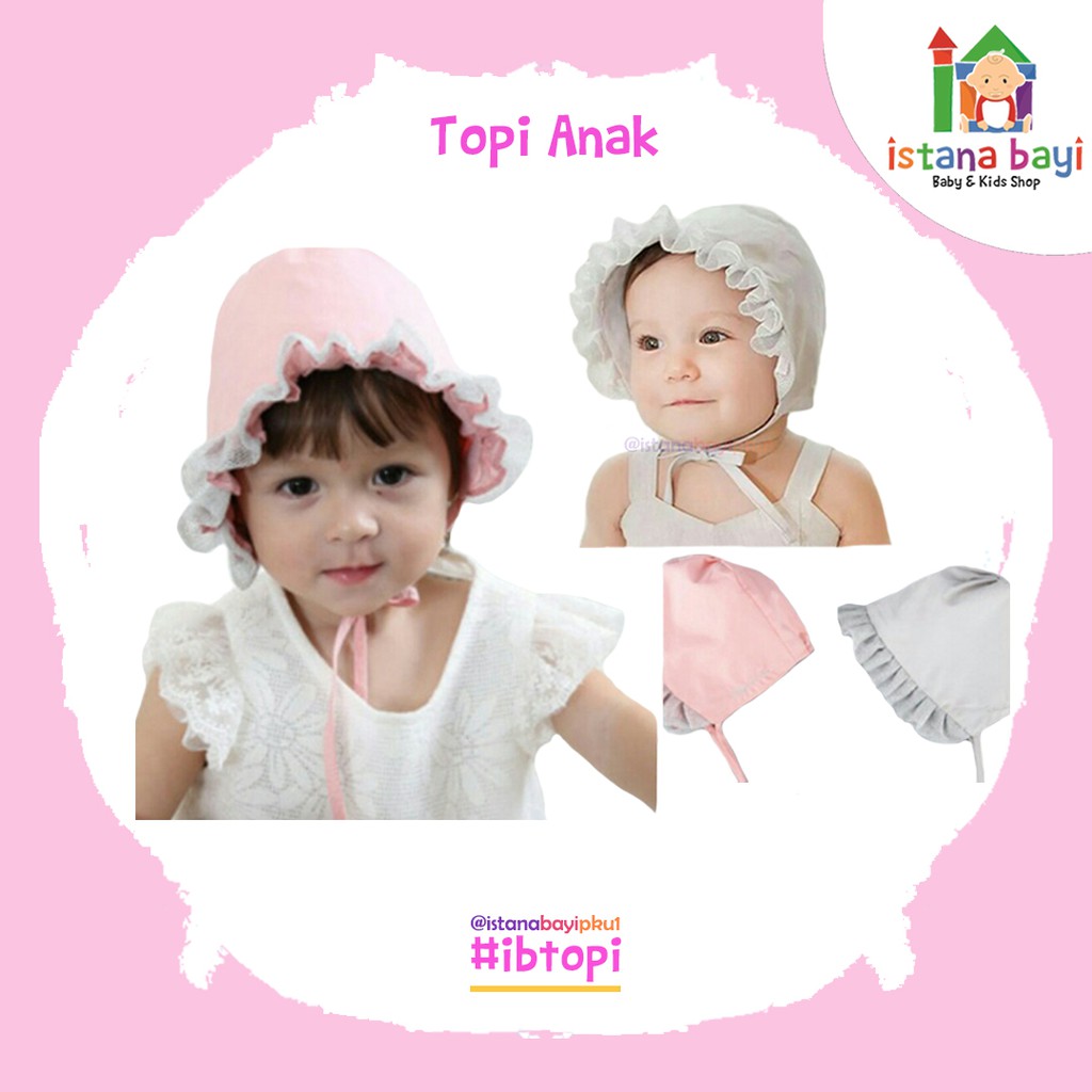 Topi Bayi import - Topi bayi lucu A003/Korean baby hat