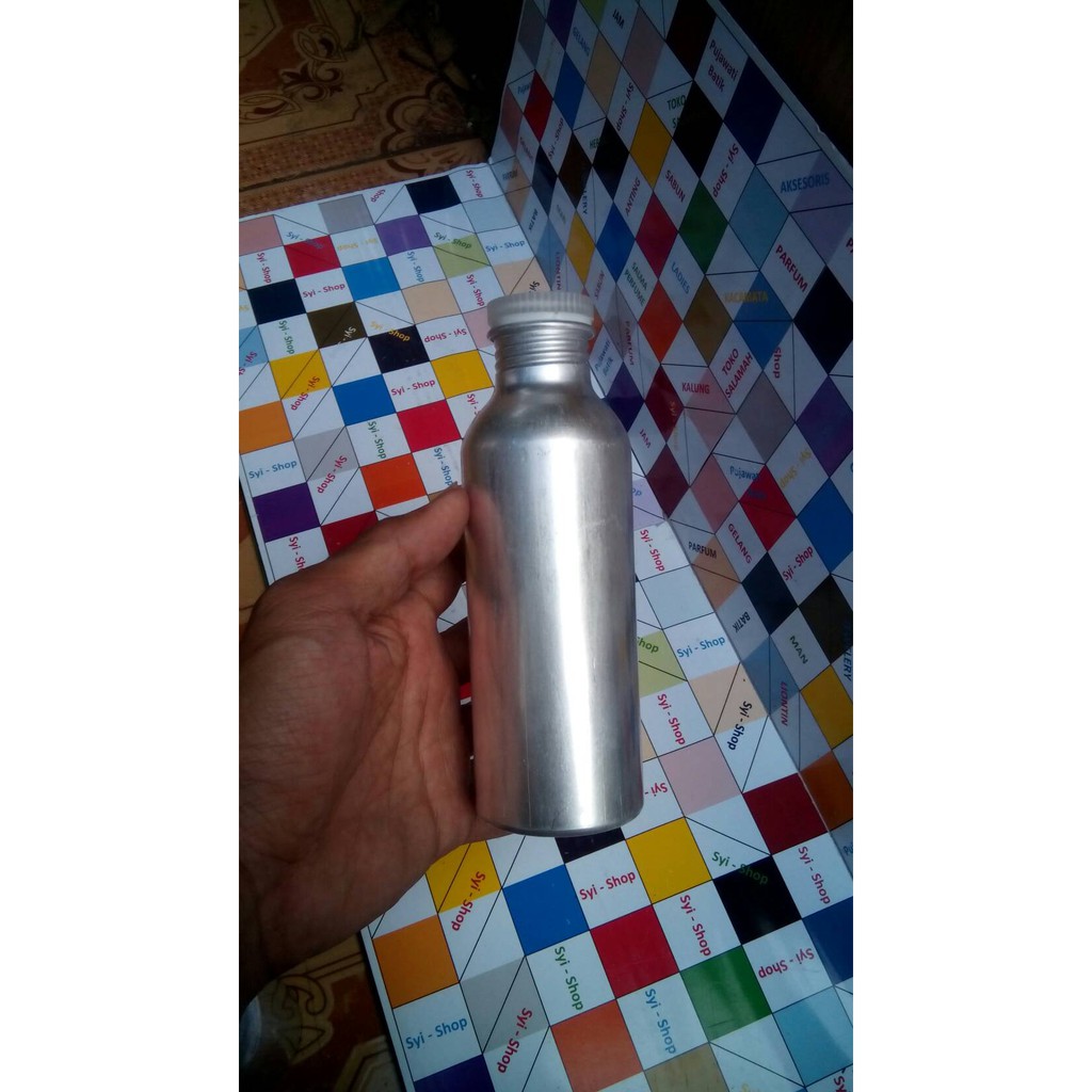 Botol Parfum Aluminium Doff 250ml BARU