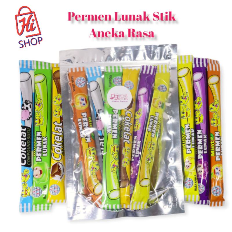 

Permen Lunak Stik Mix Rasa Kualitas Premium