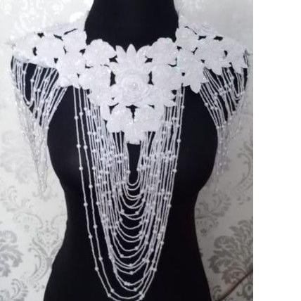 Terbaik Juntai payet bordire,aksesoris gaun payet juntai rebeka