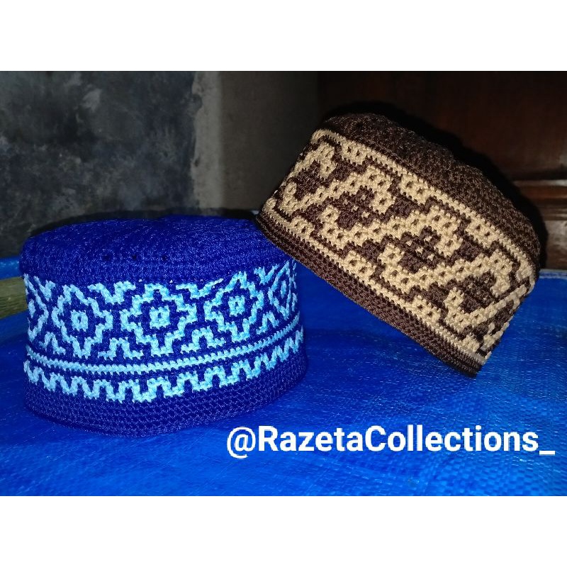 PECI RAJUT MURAH TRENDY MOTIF MOZAIK DAN POLOS, PECI RAJUT TAPESTRY
