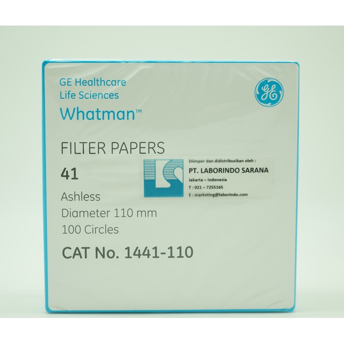 Kertas Whatman 41 / Kertas Saring Grade 41 , 125 mm