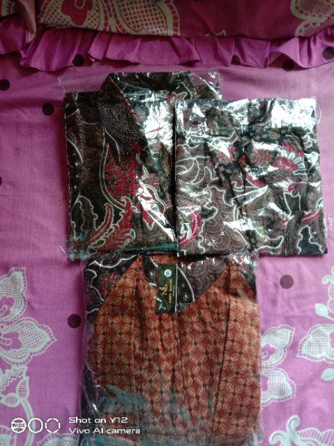 Couple Batik Keluarga Gamis Lonceng Model Jaz Gamis Jazzy Couple Gamis Batik Kerah Jaz Grosir Murah