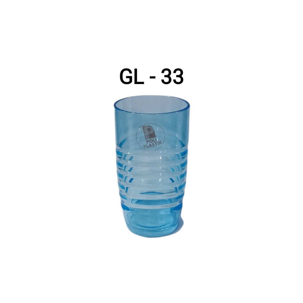 GELAS MINUM TEH ALUR WARNA GL-33