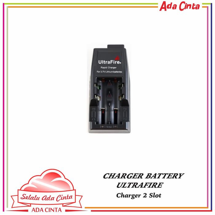 Ultra Fire Battery Charger 2 slot authentic