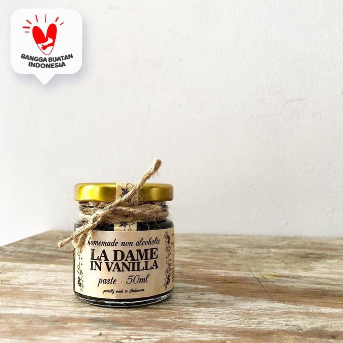 

La Dame In Vanilla Paste Vanila Pasta 50ml Halal MUI