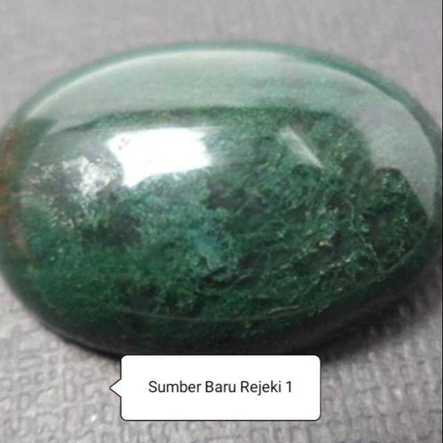 Batu Akik Lumut Hijau