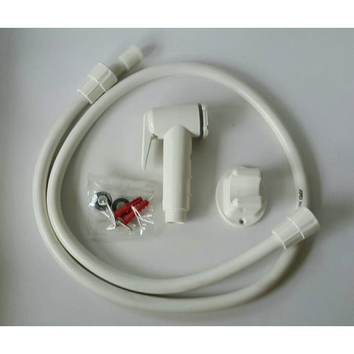 Jual Jopex Semprotan Toilet / Bidet + Selang Flexible Pvc 1/2" - Bdc 02 W Murah