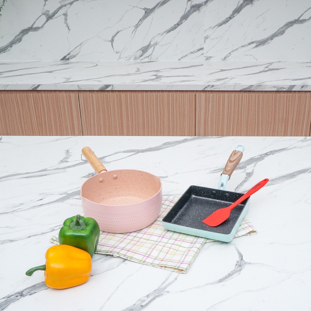 Cypruz Sauce Pan & Egg Pan 18cm