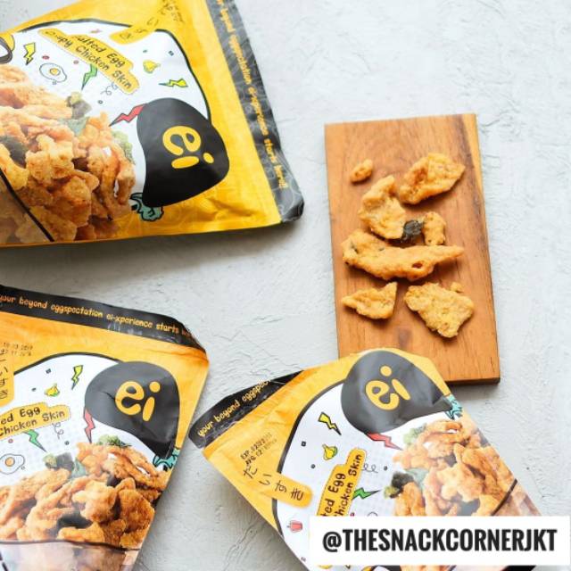 

Ei Crispy Chicken Skin Salted Egg 40 gram