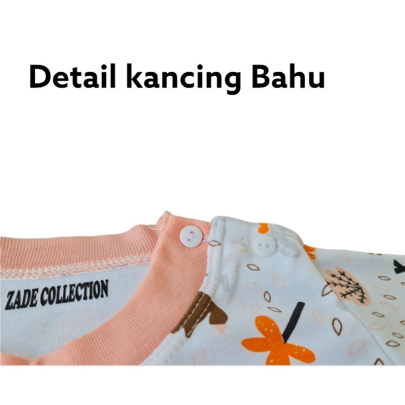 Romper Bayi Zade Collection jumper bayi COTTON playsuit jumpsuit jumsuit anak baju bayi perempuan laki laki kaos anak motif murah