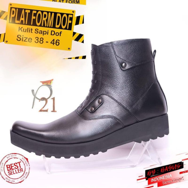 SEPATU PDH KULIT MEREK P21 TNI dan POLRI ORGANISASI LAIN NYA