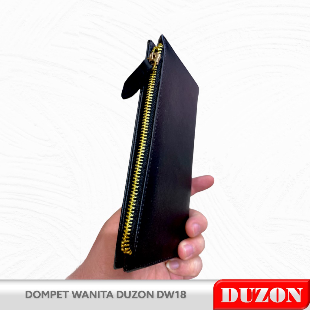 DOMPET WANITA DUZON DW18 KULIT SINTETIS BAHAN TEBAL ORIGINAL DUZON