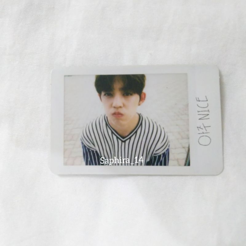 SCOUPS PHOTOCARD POLAROID AJU NICE