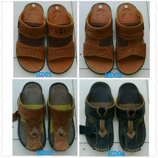 SANDAL KULIT HARLEY DAVIDSON