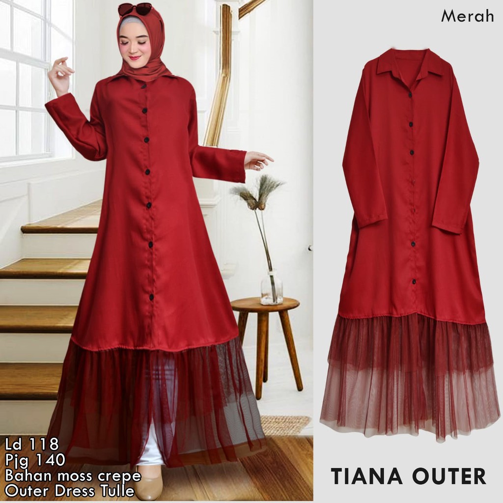 Arnis Tiana Outer 2 In 1 Dress Tille