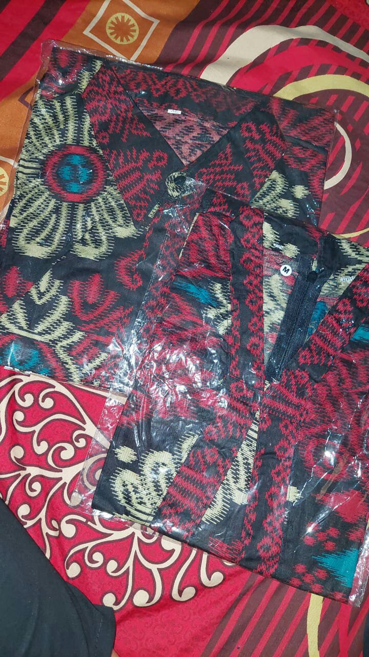 Maura Couple - Sania Ruffle Batik Couple Ori  Ndoro Jowi Dnt Garasi Termurah  Shopee - Couple Reno