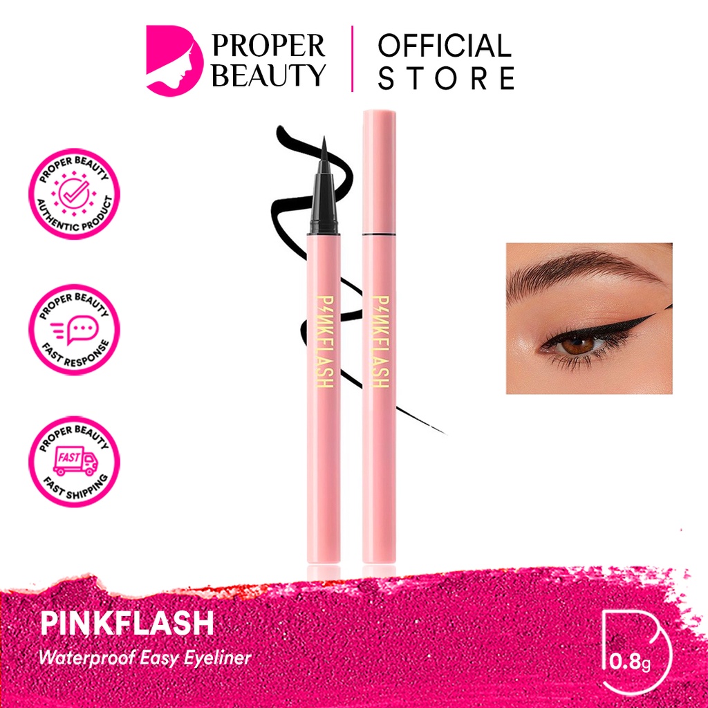 PINKFLASH Waterproof Easy Eyeliner China / Lasting Matte Lipcream Glossy Lipgloss Silky Velvet Lip C
