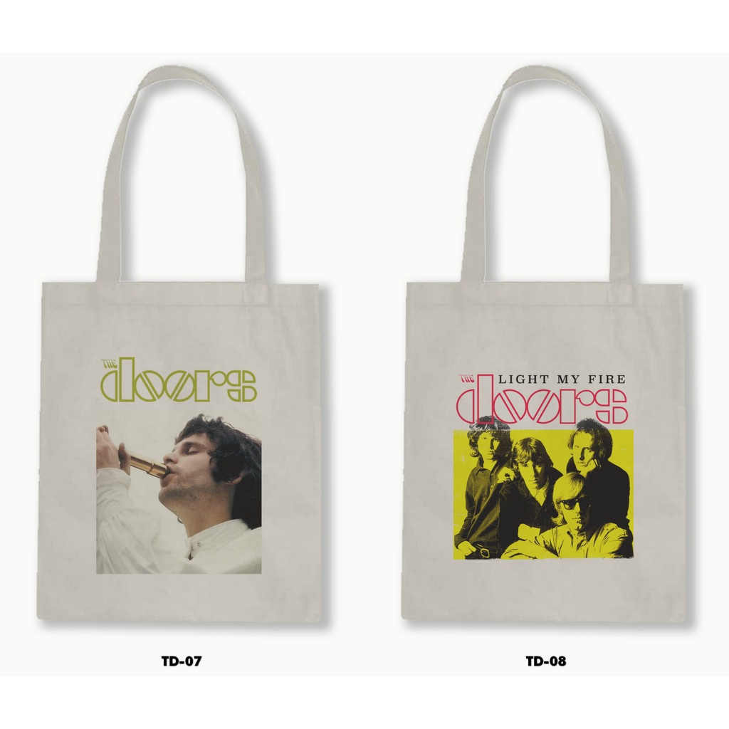 TOTE BAG BLACU - THE DOORS