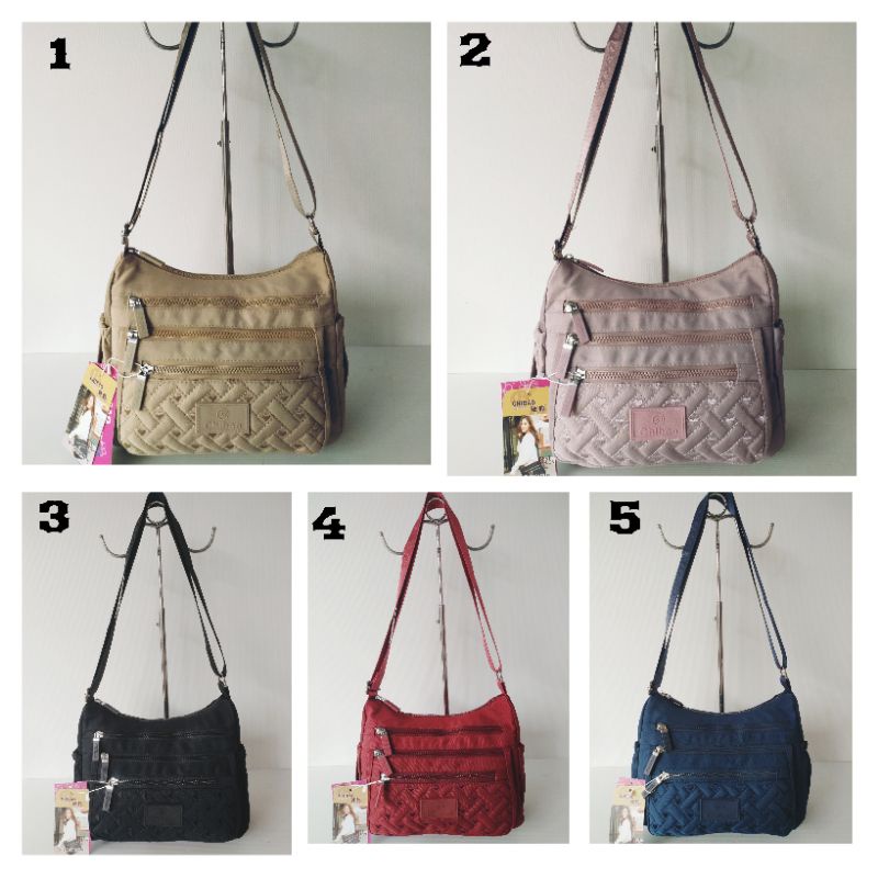 tas selempang wanita import ori chibao 5 slet