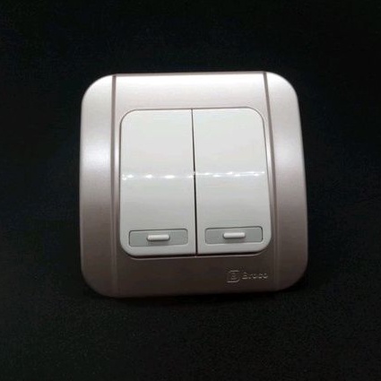 Saklar Seri Broco Galleo Silver