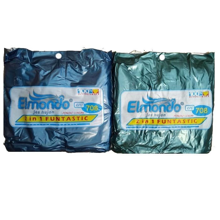 Jas Hujan Ponco PASANGAN COUPLE Waterproof Anti Air ELMONDO 708