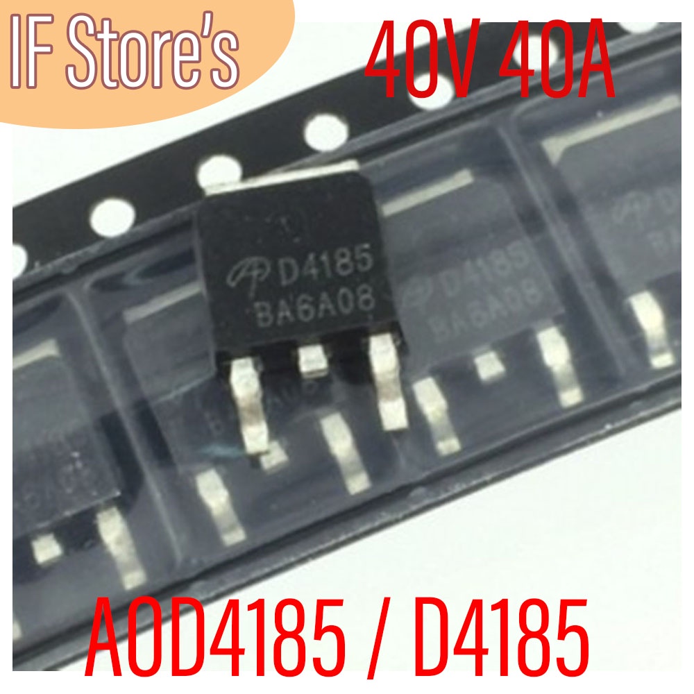 AOD4185 D4185 40V 40A MOSFET P-Channel Enhancement Mode TO-252