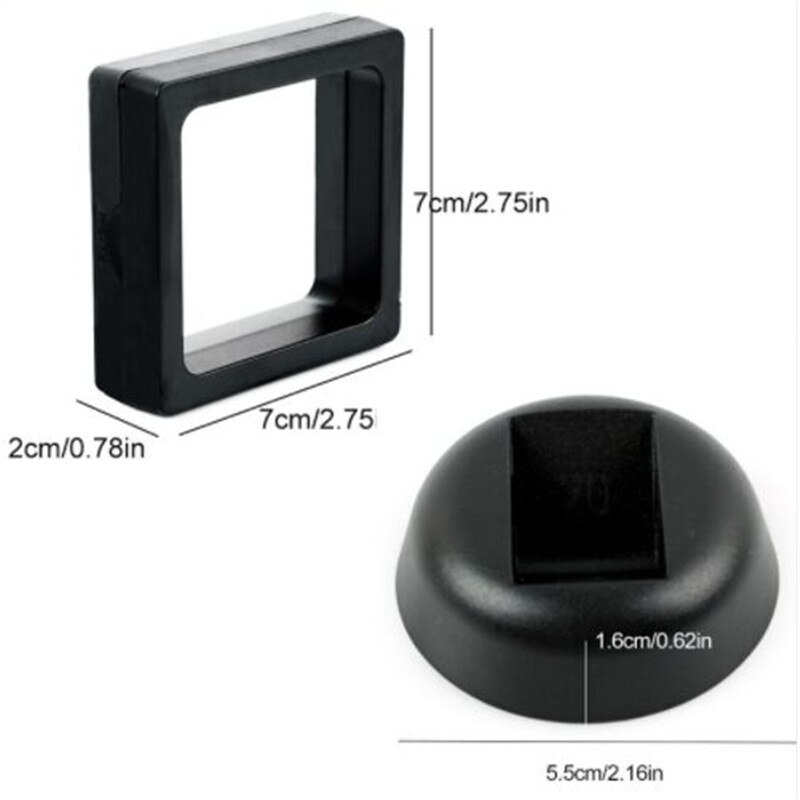 Stand Holder Display Perhiasan Anting Cincin Model Transparan