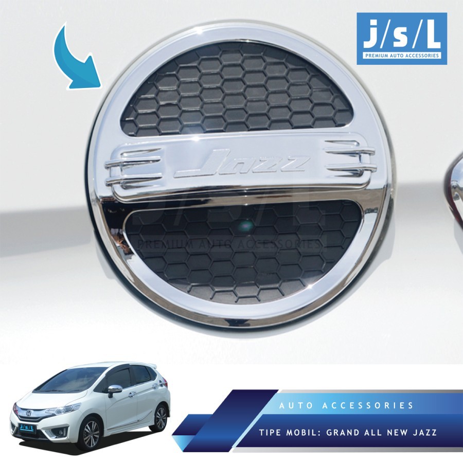 GAN JAZZ TANK COVER LUXURY BLACK -TANK COVER GRAND ALL NEW JAZZ TANK COVER HONDA JAZZ TANK COVER JAZ