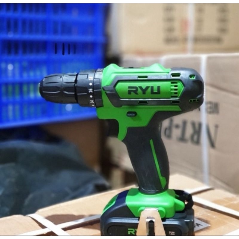 Ryu Mesin Bor Baterai 20V RCI20V Cordless Impact Drill RYU RCI 20V