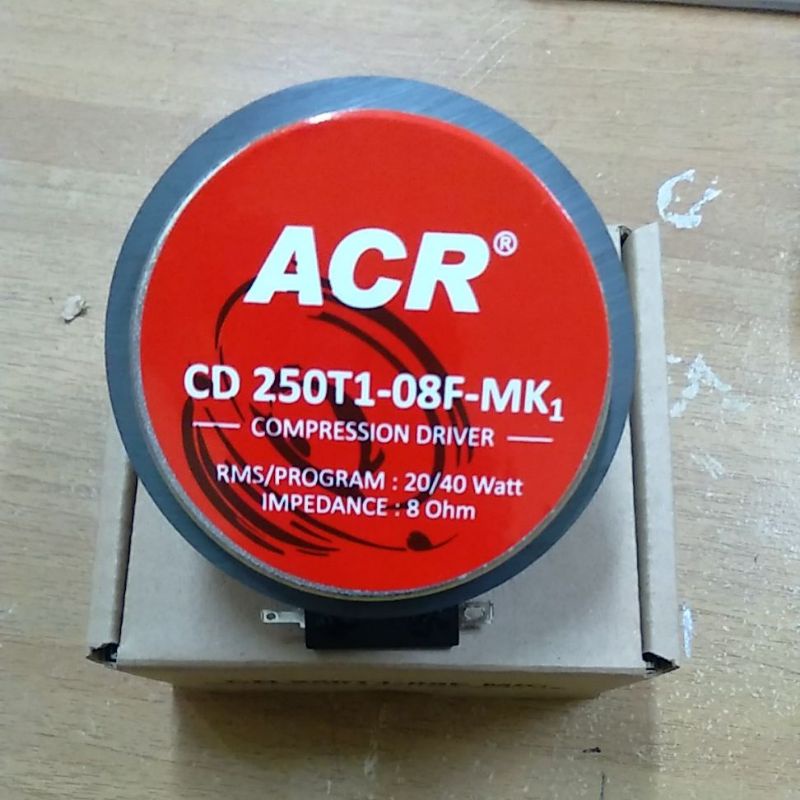 DRIVER TWEETER ACR CD 250T1-08F MK1 (CD 2) ORIGINAL