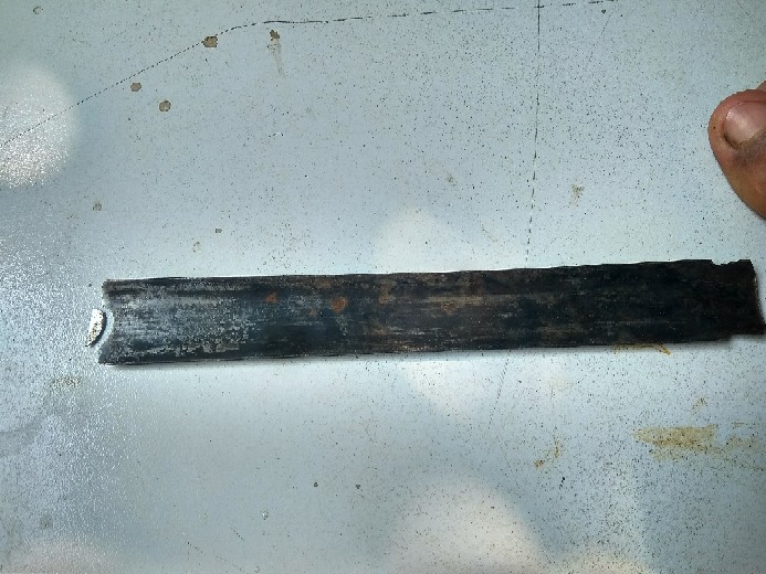 Alat Pahat Ukir Kayu Kol Penyuru Tatah Lengkung Bentuk U Ukuran 2.5cm