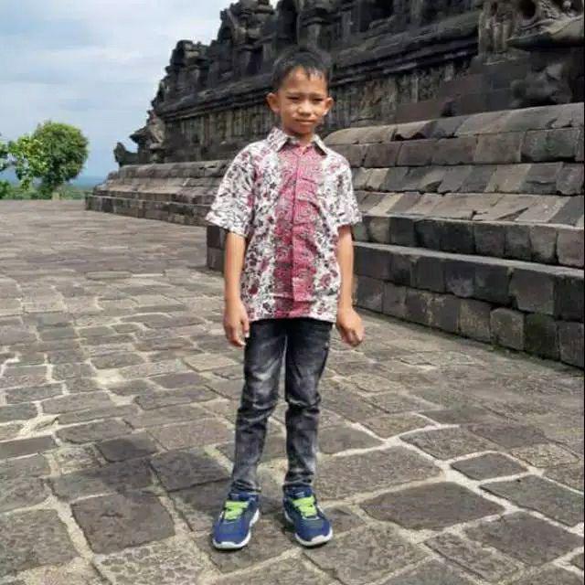 Kemeja/hem/batik Anak Lengan Pendek Tanjung