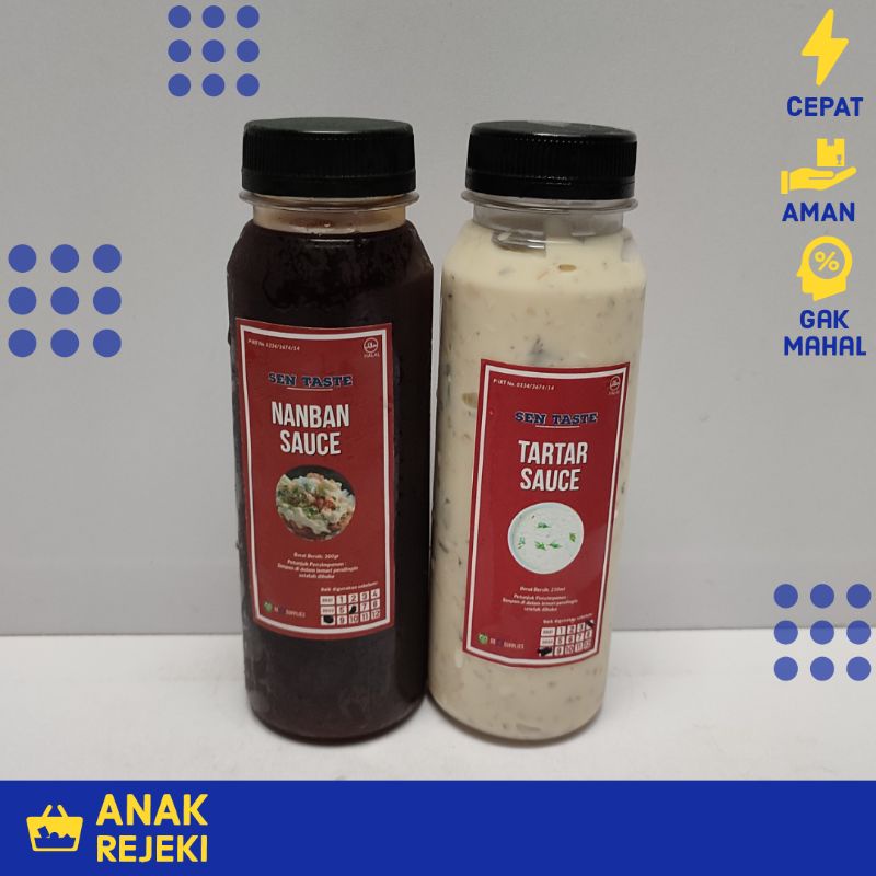 

BUNDLING Nanban & Tartar Sauce SenTaste - Saus Nanban 300gr Tar Tar 250gr Jepang